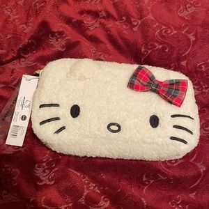 NWT Hello Kitty Stoney Clover Lane Holiday Cozy Small Pouch